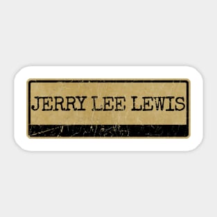 Jerry Lee Lewis Sticker